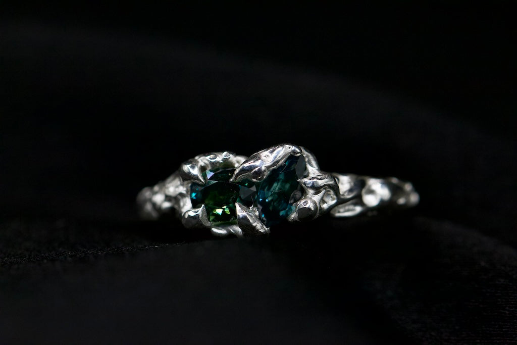 EMBLA ÆVI RING + SAPPHIRE