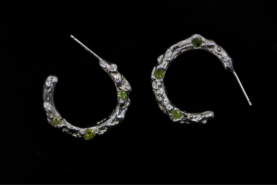 MAGNI HOOPS + SAPPHIRE