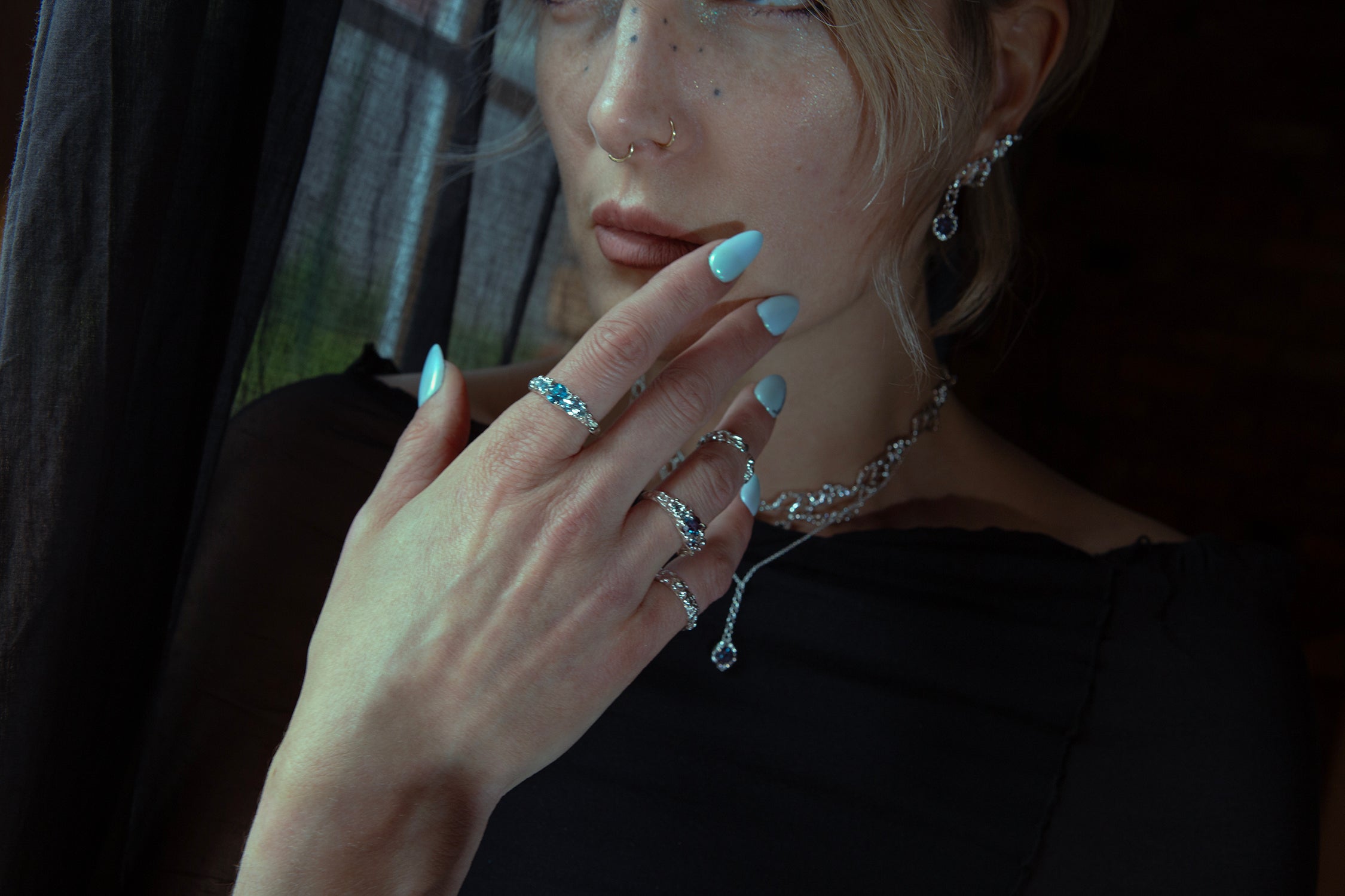 EMBLA RING + TOPAZ