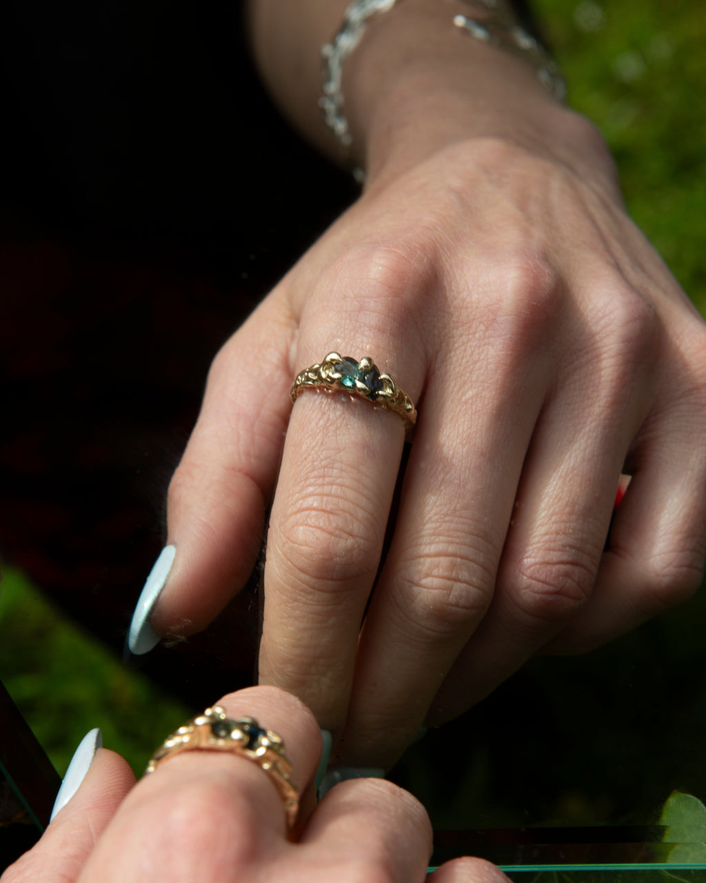 EMBLA ÆVI RING + SAPPHIRE